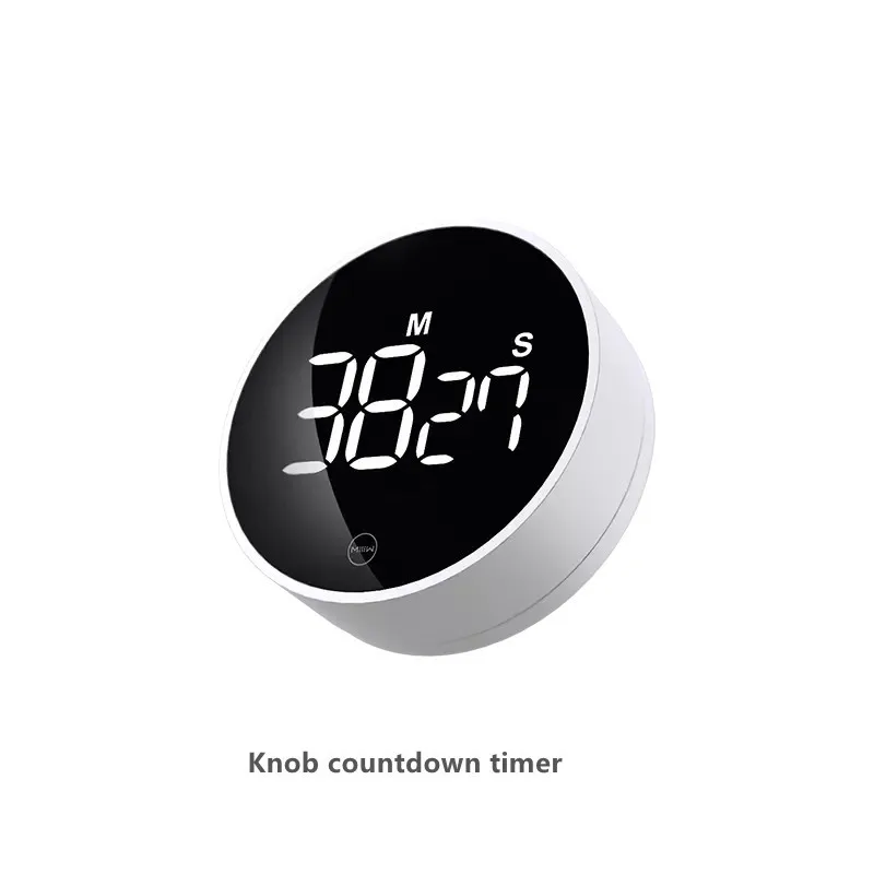 Miiiw Digital Kitchen Timer Magnetic Countdown Timer with 3 Volume Levels 2 Non-Slip Pads Egg with Large LED Screen images - 6