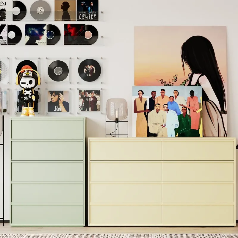 Скандинавский шкаф для хранения с ручками настенный маленький портативный обуви