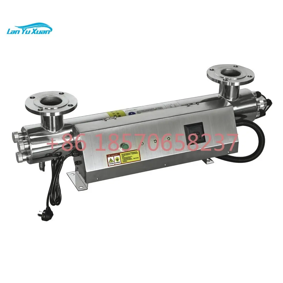 

720W UV water sterilizer 70-72T flow rate uv water sterlizer for water treatment machine