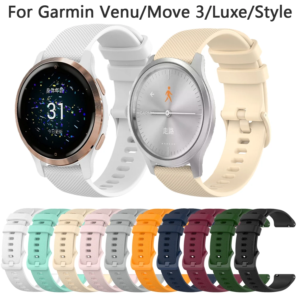 

18MM 20MM 22MM Silicone Strap For Ticwatch Pro 2020/Pro 3 GPS/E2/S2 Smart Watch Band Straps For TicWatch E Tic Watch 2 C2 Correa