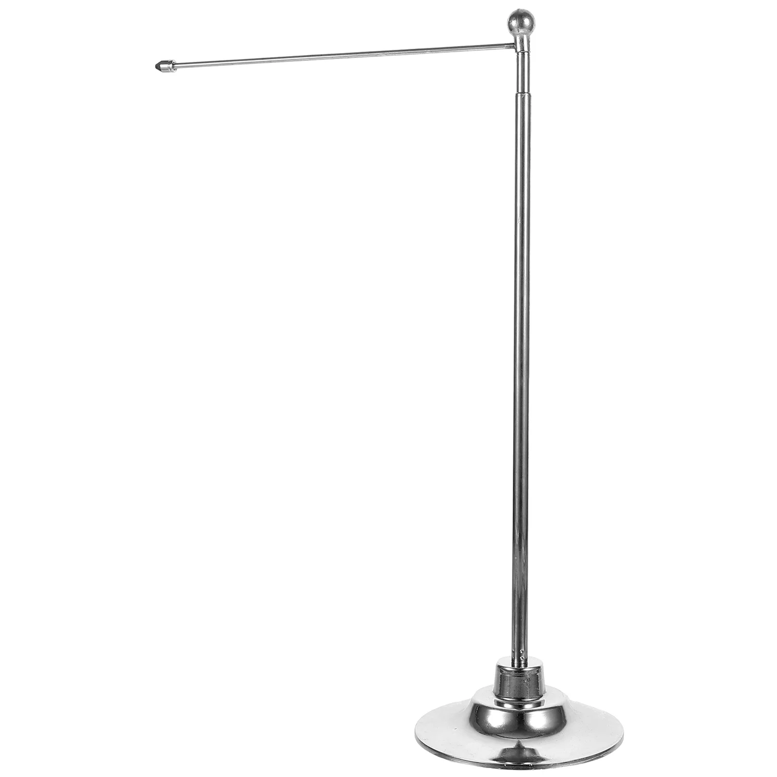 

Desktop Flagpole Decor Table Stand Wear-resistant Fixing Pedestal Stainless Steel Stable Base Holder Decorative Office