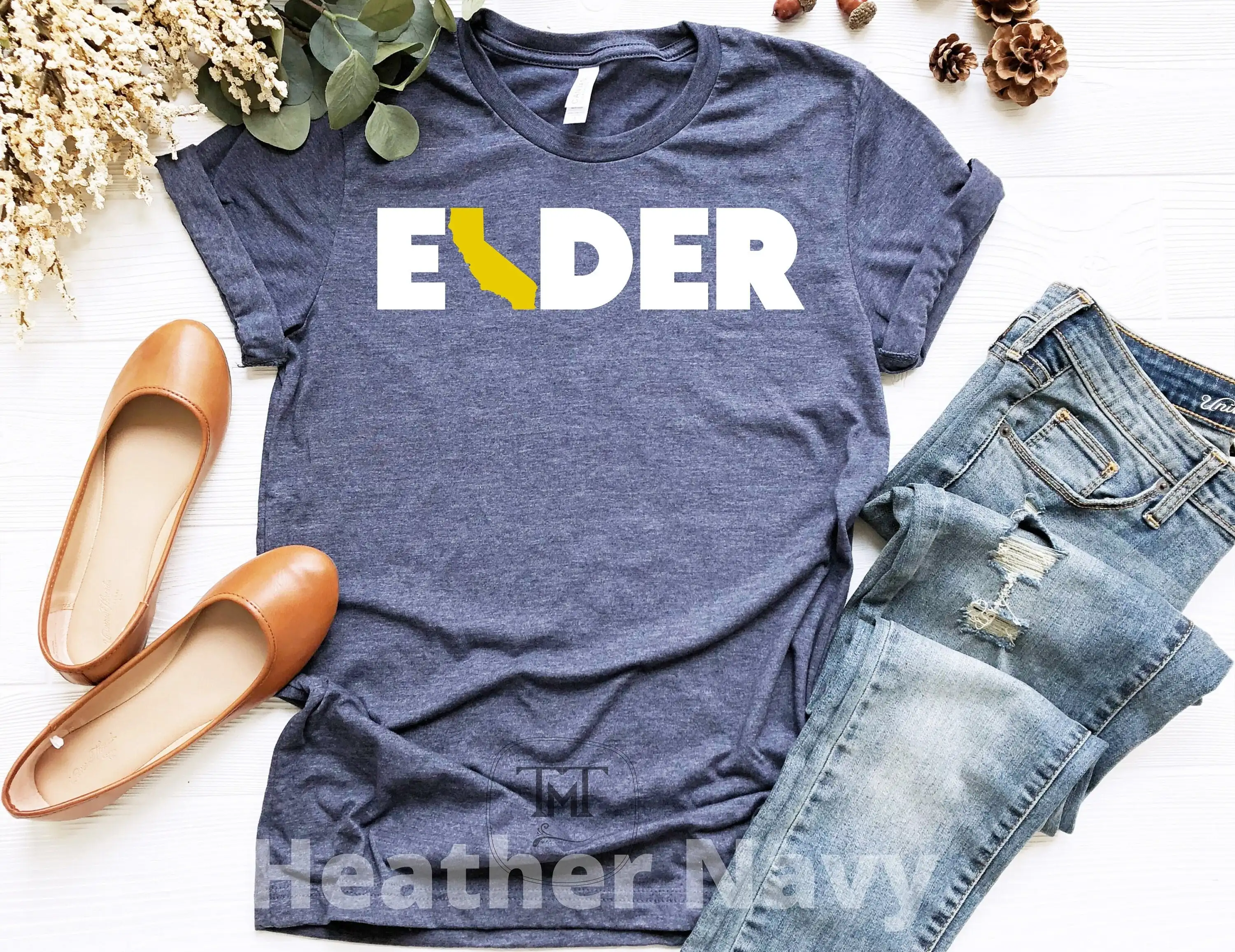 Ларри Старший для губернатора Калифорнии черная консервативная футболка