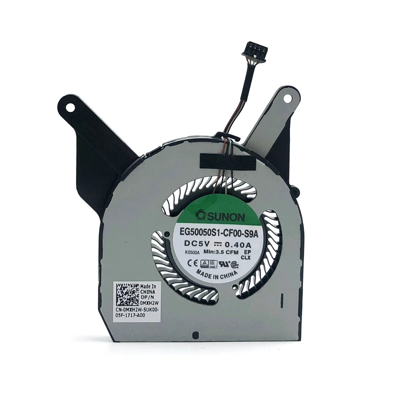 Новый оригинальный вентилятор охлаждения процессора ноутбука для Dell Latitude 5400 P98G, радиатор охлаждения 0MXH2W MXH2W EG50050S1-CF00-S9A FL39 UMA