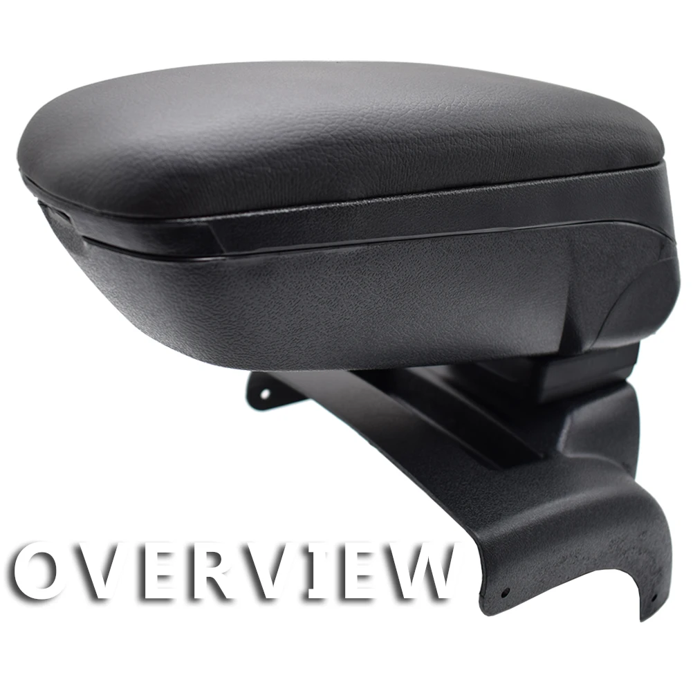 

Подлокотник черный в коробке для Ford Focus MK2 2005-2011, консоль из мягкой кожи 2006, 2007, 2008, 2009, 2010