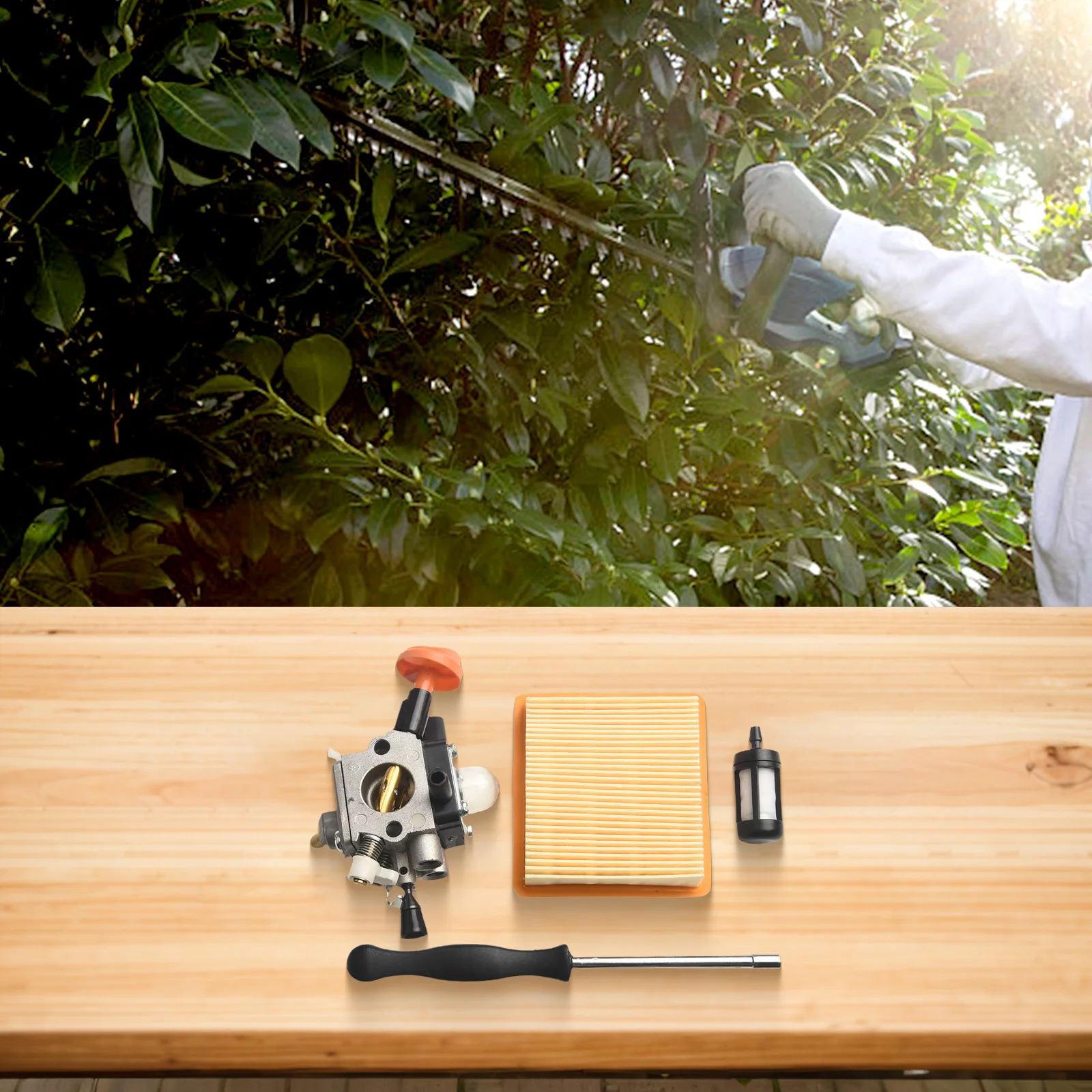 Карбюратор FS131 4180-120-0615 замена надежная производительность полный комплект