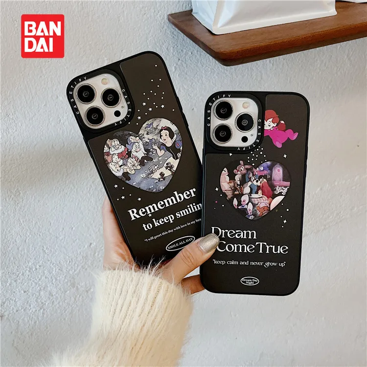 

Bandai Disney Princess Case for iPhone 13 13Pro 12 12Pro 11 Pro X XS Max XR 7 8 Plus Kawaii Phone Protective Covers Shell