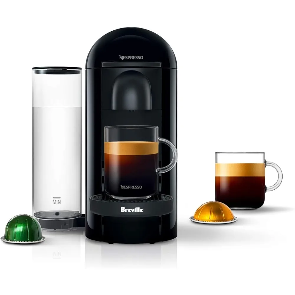 

Nespresso VertuoPlus Coffee and Espresso Machine by Breville,60 fluid ounces, Ink Black
