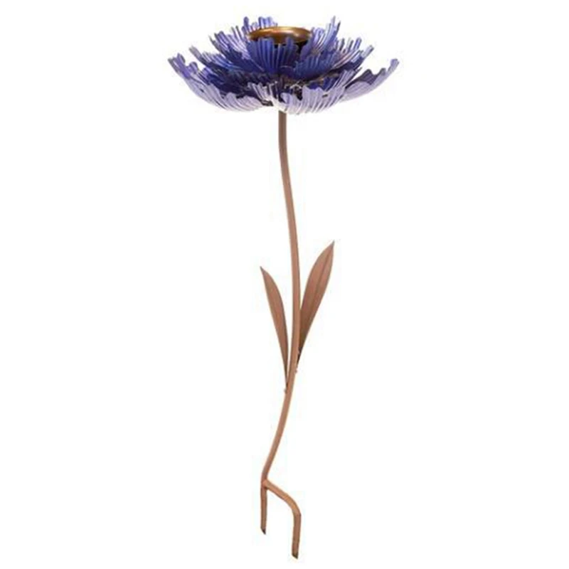 

Birds Feeder Vertical Purple Spider Peony Shape Outdoor Birdfeeders For Wild Birds Finch And Bluebird Hangering