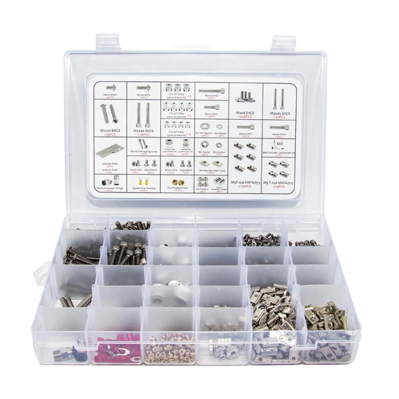 

DIY Project крепежные болты, гайки, полный комплект винтов для 3D-принтера, полный комплект для Voron