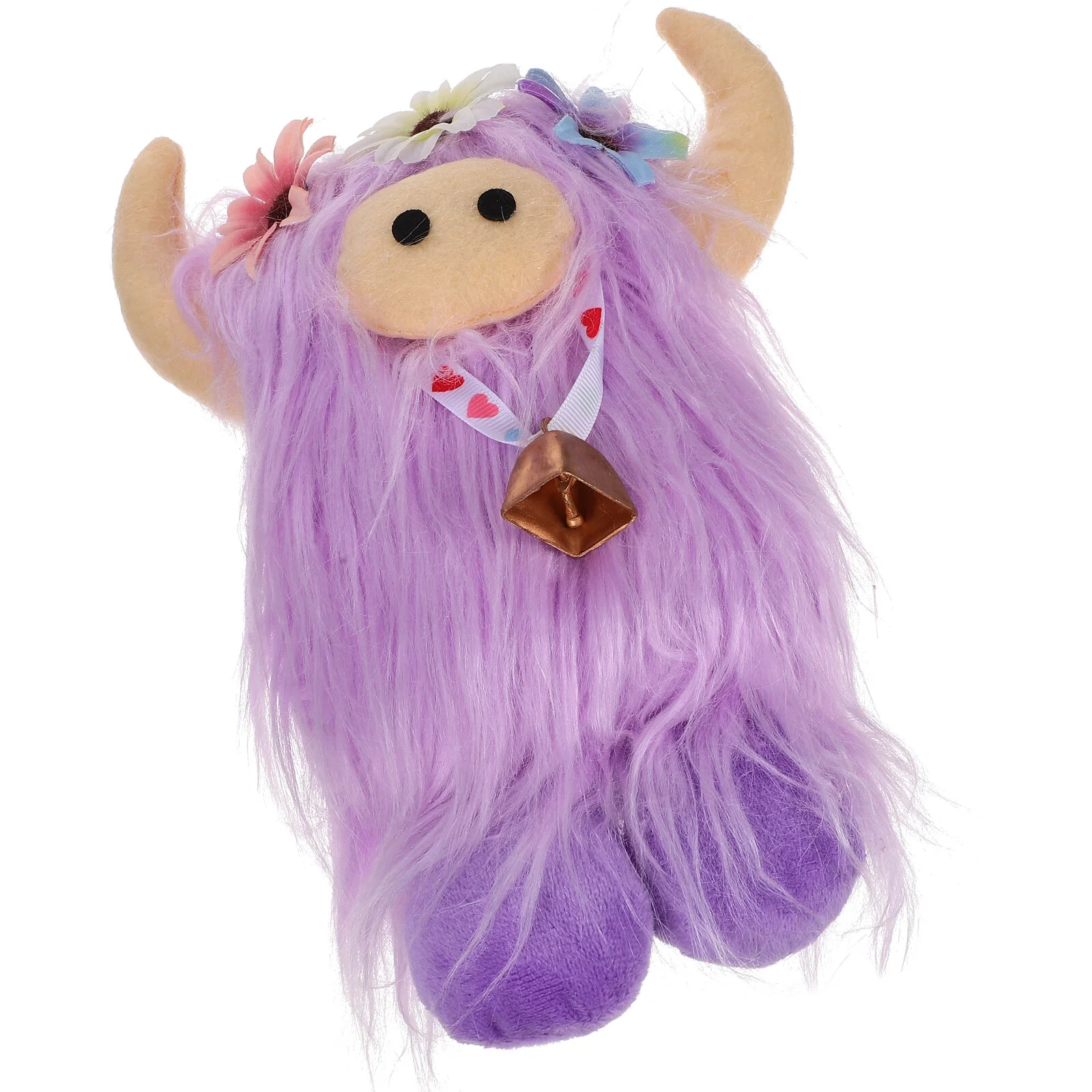 

Decorative Stuffed Animal Fluffy Cow Stuffed Animal Plaything Cow Plush Plaything