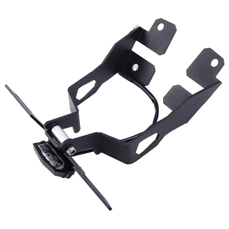 

Держатель номерного знака мотоцикла со светодиодсветодиодный подсветкой для Suzuki GSX-R125 GSX-R150 2017-2019