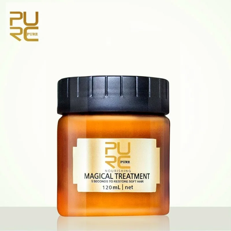 

Purc Treatment Magic Hair Mask Repairs Hair Damage 5 Seconds Nutrition Infusion Masque Restore Smooth Smoothing Hair Mask 120ml