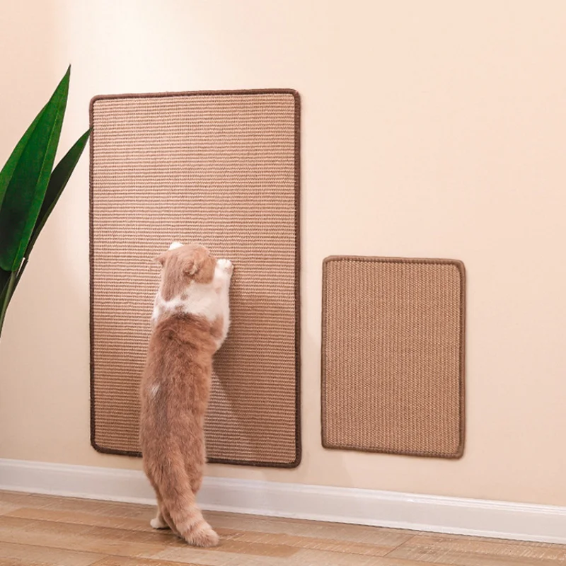 

2023NEW Sisal Mat Cat Scratch Board Grinding Claw Wear-Resistant Non-Chip Protection Sofa Can Be Pasted Everywhere