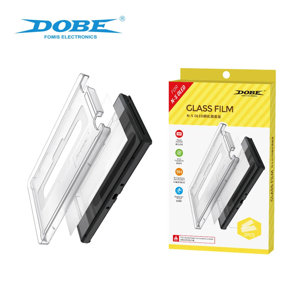 

Пленка из закаленного стекла для Nintendo Switch OLED, защита экрана от отпечатков пальцев