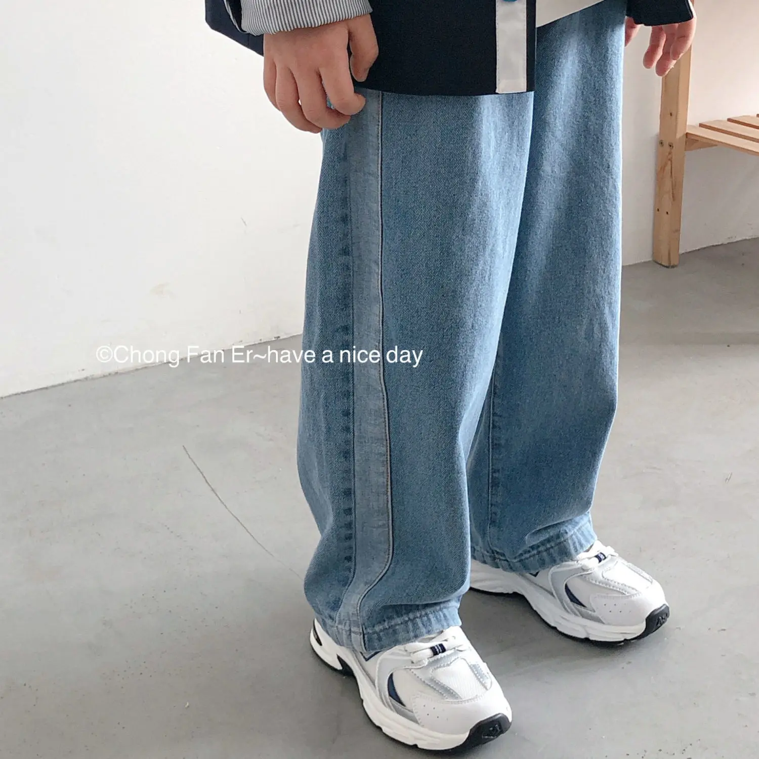 Kids Pants Elastic Waist Ankle Length Loose Straight Simple Casual Fashionable Modern Designable Soft Summer Children Boys