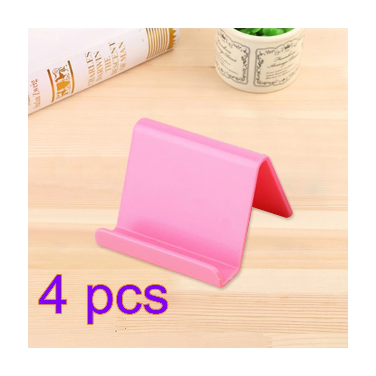 

Universal Plastic Phone Tablet Stand Base For Smartphone Candy Color Mobile Phone Bracket
