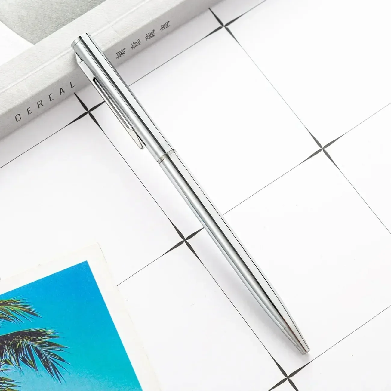 

Металлические шариковые ручки HKY HKOYI, розовое золото, с гравировкой