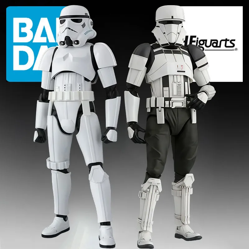 Фото BANDAI S.H.Figuarts Шоретрупер Штурмовик Командир боевого танка Коллекционные подвижные фигурки-модели игрушек №2