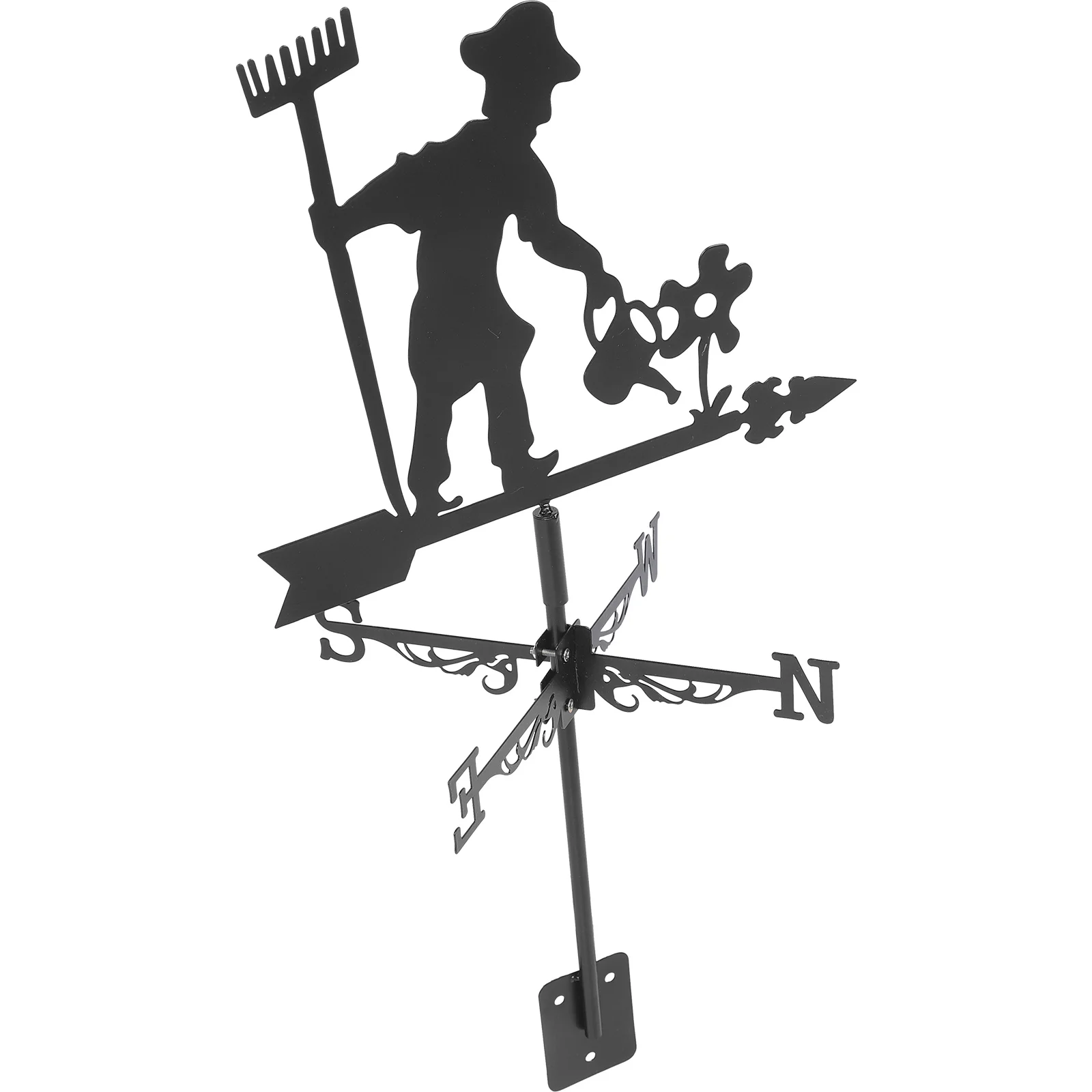 

Roof Mount Weather Vane Iron Weather Vane Outdoor Weather Vane Backyard Weather Vane for Roof