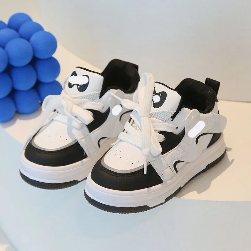 Детские повседневные кроссовки на плоской подошве детская спортивная обувь