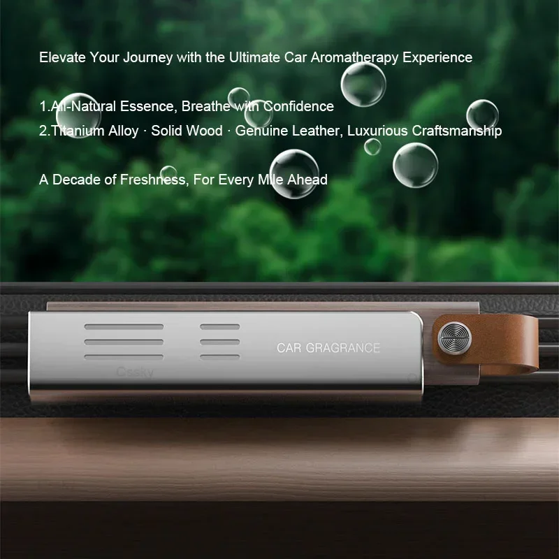 

for Solid wood car aromatherapy air outlet car decoration for Honda Toyota Audi BMW Benz Volkswagen Tesla Kia Chevrolet Hyundai