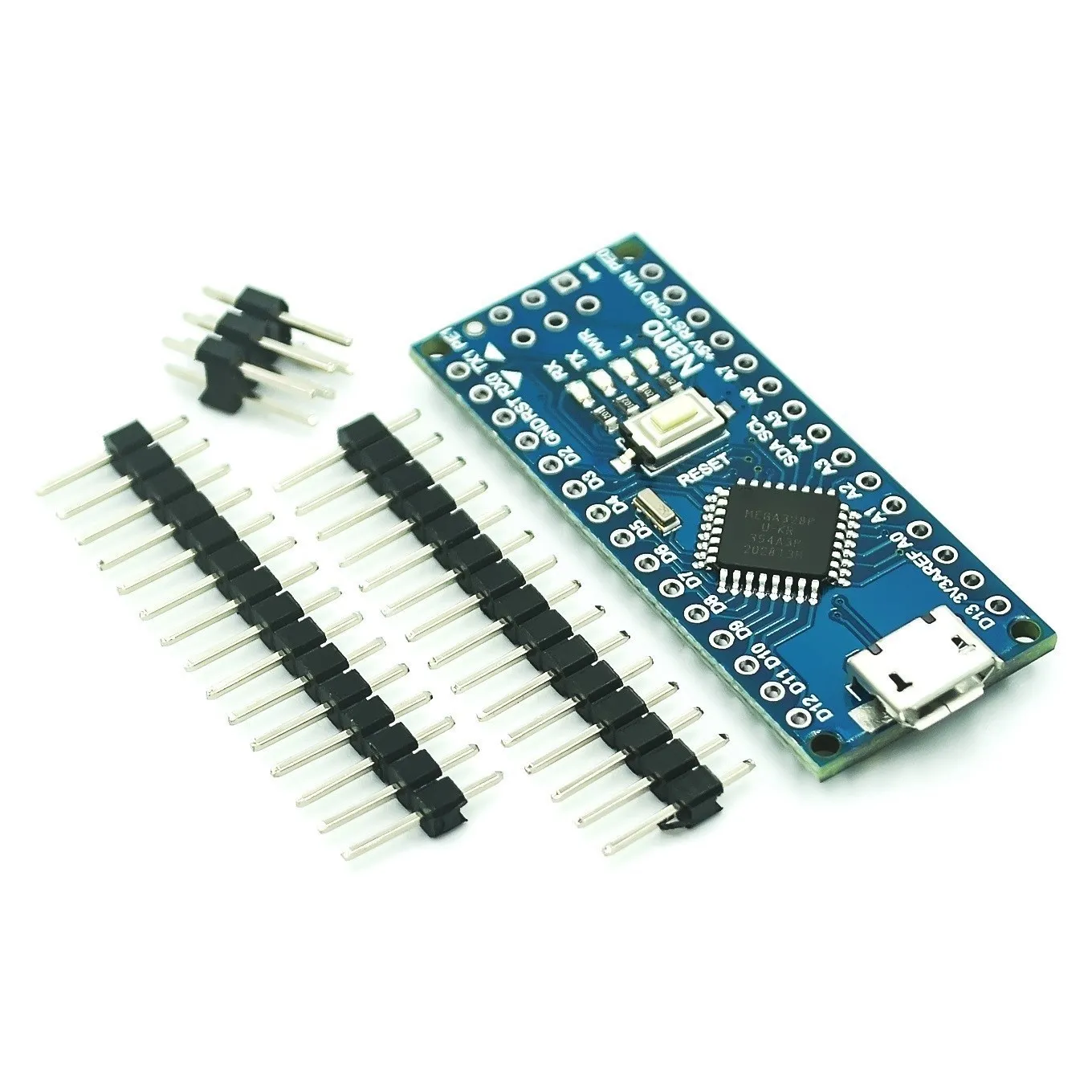 Nano Micro USB с Загрузчиком v3.0 ATMEGA328P совместимый контроллер V3 Red для Arduino CH340 драйвер 16