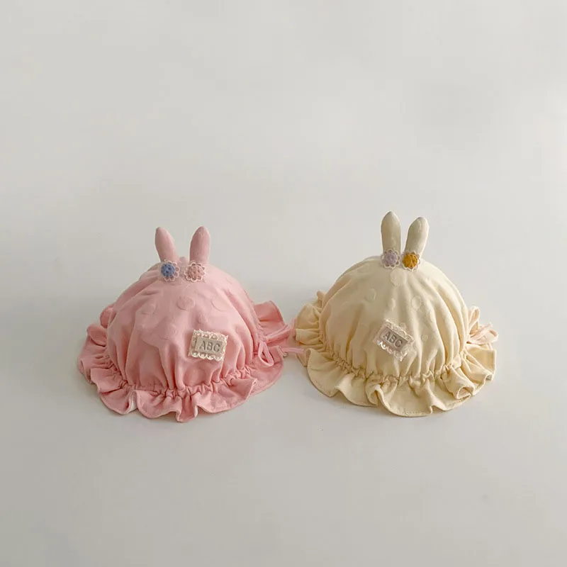 

Spring and Autumn Fashion Ins New Cute Drawstring Baby Basin Cap