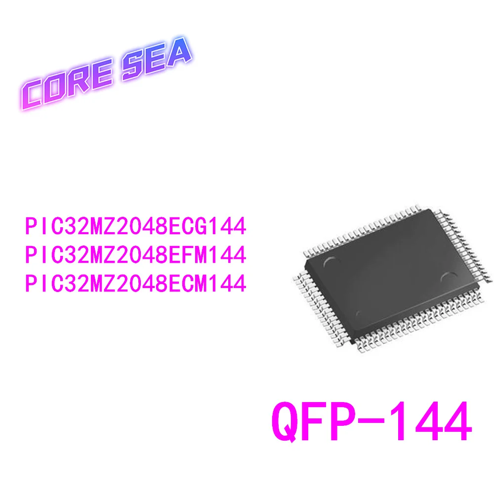 

1PIeces PIC32MZ 2048EFM144-I/PH PIC32MZ2048ECG144-I/PH PIC32MZ1048ECM144-I/PH QFP-144 chip IC new original packaging