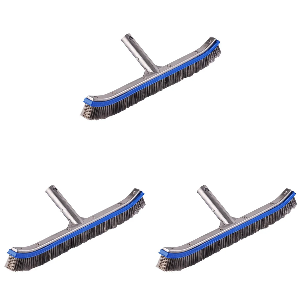 

3-х дюймовая бетонная щетка для стен и пола бассейна из нержавеющей стали