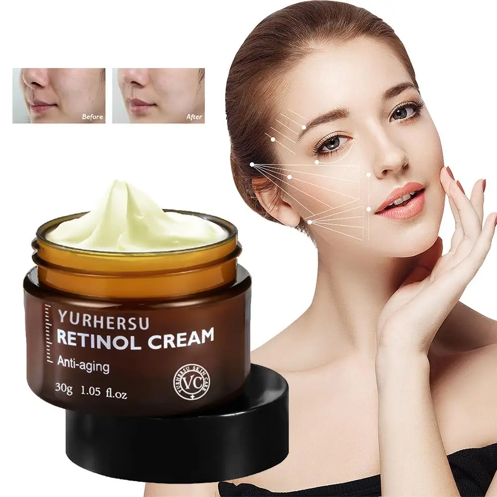 

Retinol Face Cream Anti-Aging Remove Wrinkle Firming Care Moisturizing Whitening Shipping Skin Facial Brightening Lifting D A3R4