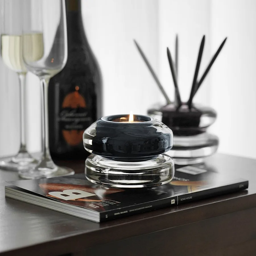 Utdoor вечерние подсвечник уникальный Декор Настольный Европейский Tealight Смола