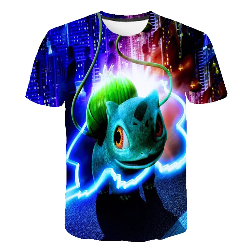 Футболка с мультипликационным японским аниме для маленьких детей мальчиков и