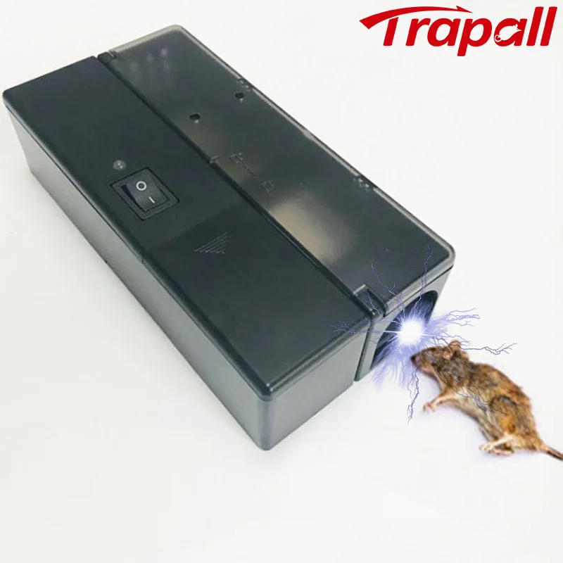 Newest Humane Plastic Rodent Control Catcher Trap Electric Mouse Killer With Or Without Plug Style