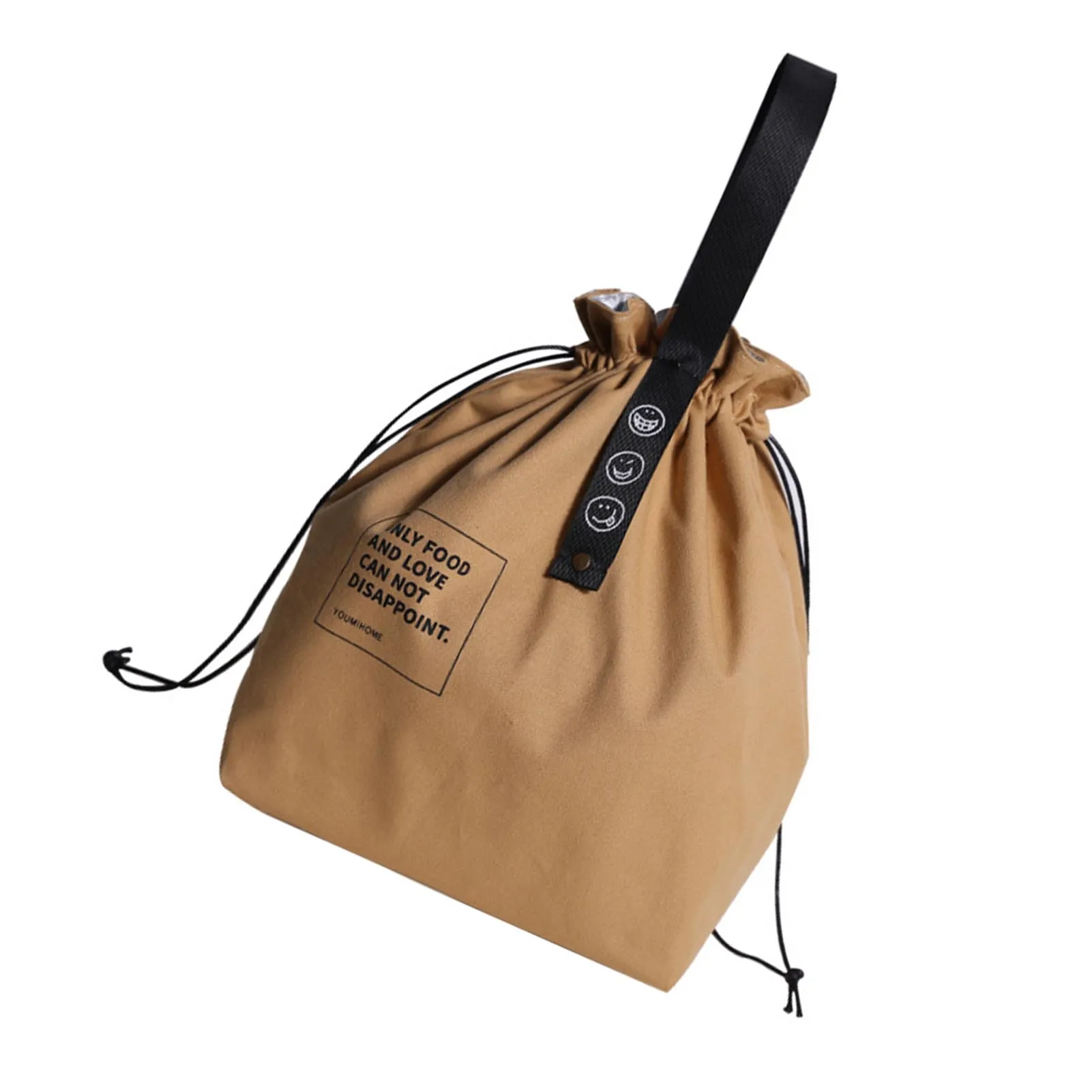 

Изолированная сумка для ланча, Изолированные сумки-тоуты на шнурке, герметичные сумки-тоуты для работы, школы, путешествий и пикника, удобна...