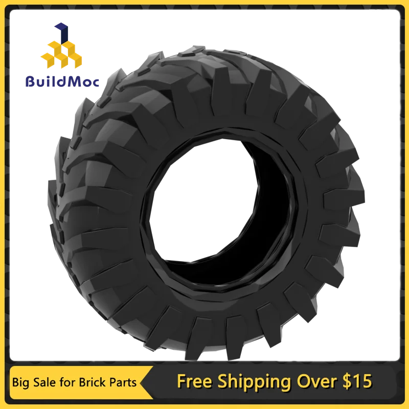 1 шт. MOC детали 23798 шина 107 x 44R Тракторные Совместимые Кирпичи DIY Assmble строительные