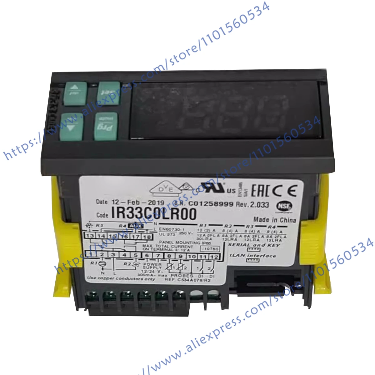

New And Original Controller IR33C0LR00 IR33COLROO IR33F0AHA0 IR33FOAHAO Spot Photo, 1-Year Warranty