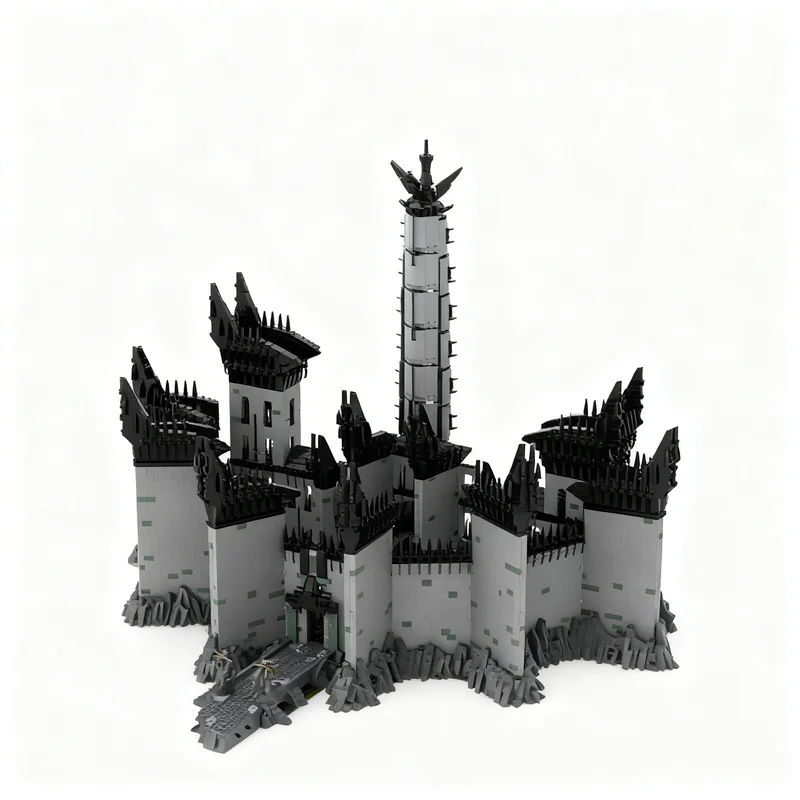 14045 деталей MOC UCS Минас Моргул. Хоббит и Властелин колец. Модель игрушки из строительных блоков. Подарок на Рождество. (art.: 3920dcd37268f) - 3920dcd37268f