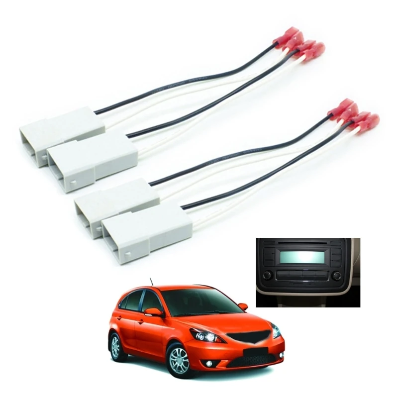 

Car Player Speaker Wire Harness Adapter Plugs for accord CRV R2LC