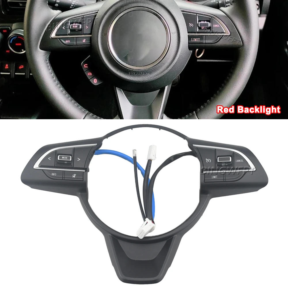 Кнопки управления круиз-контролем на руль, Кнопка громкости музыки, автомобильные аксессуары для Suzuki deза 2022, Suzuki MPV Ertiga GX 2020