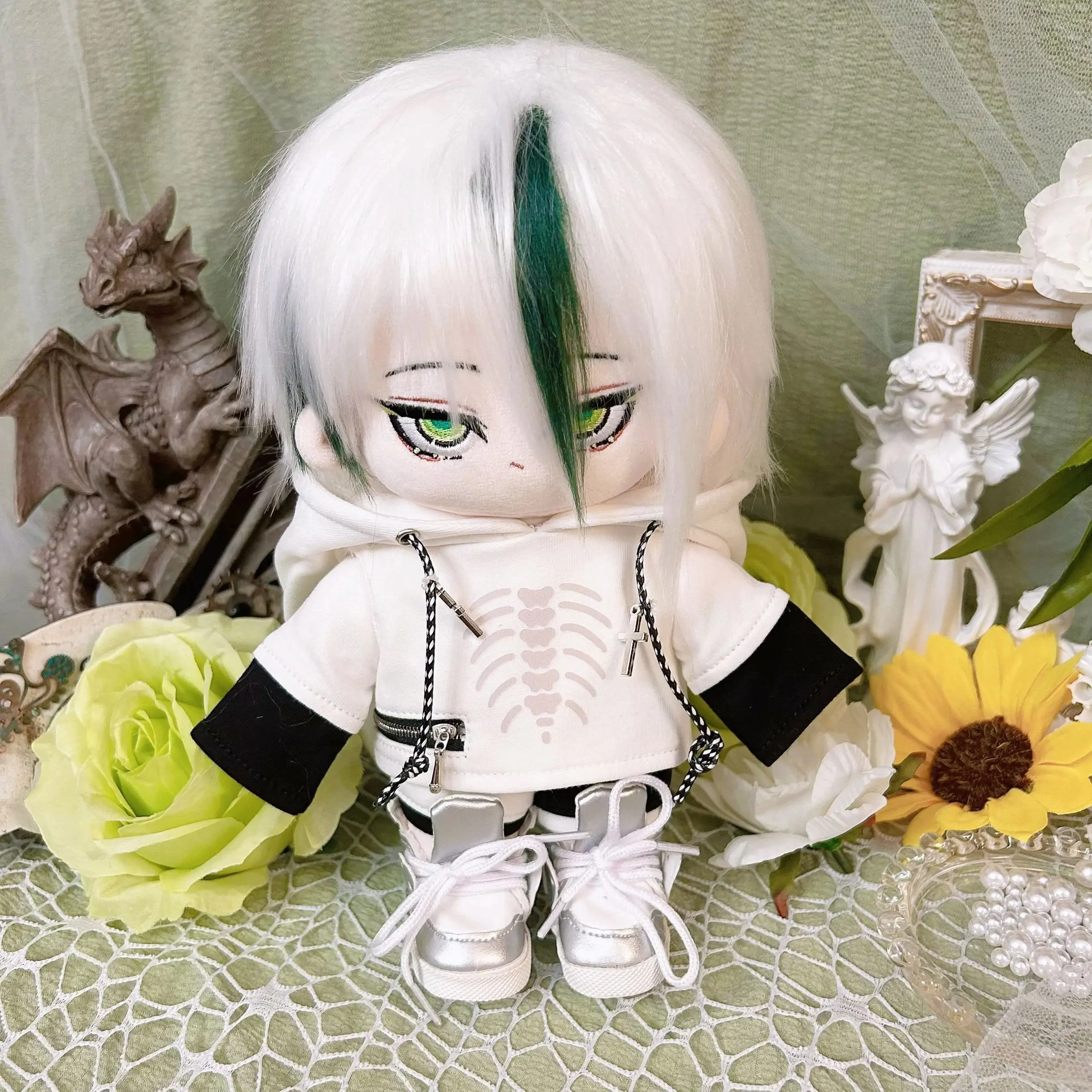 

Новинка 2023, аниме синий замок, Yi Ye Ying, Тай, хлопковая Мягкая кукла, игрушка для косплея, мультяшный рисунок, драгоценный хлопок, 20 см, плюшевая кукла, талисман