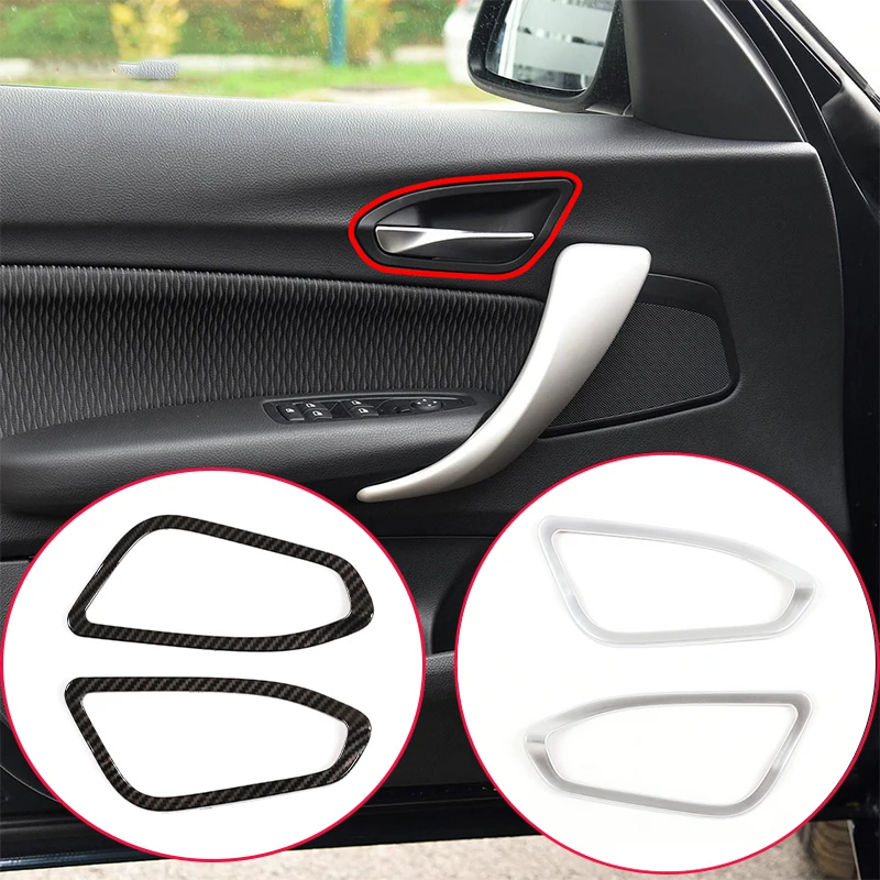 

Для BMW 1 2 серии F20 F21 F22 F23 2012-2019 ABS внутренняя ручка декоративная рамка внутренняя чаша отделка рамка наклейки автомобильные аксессуары
