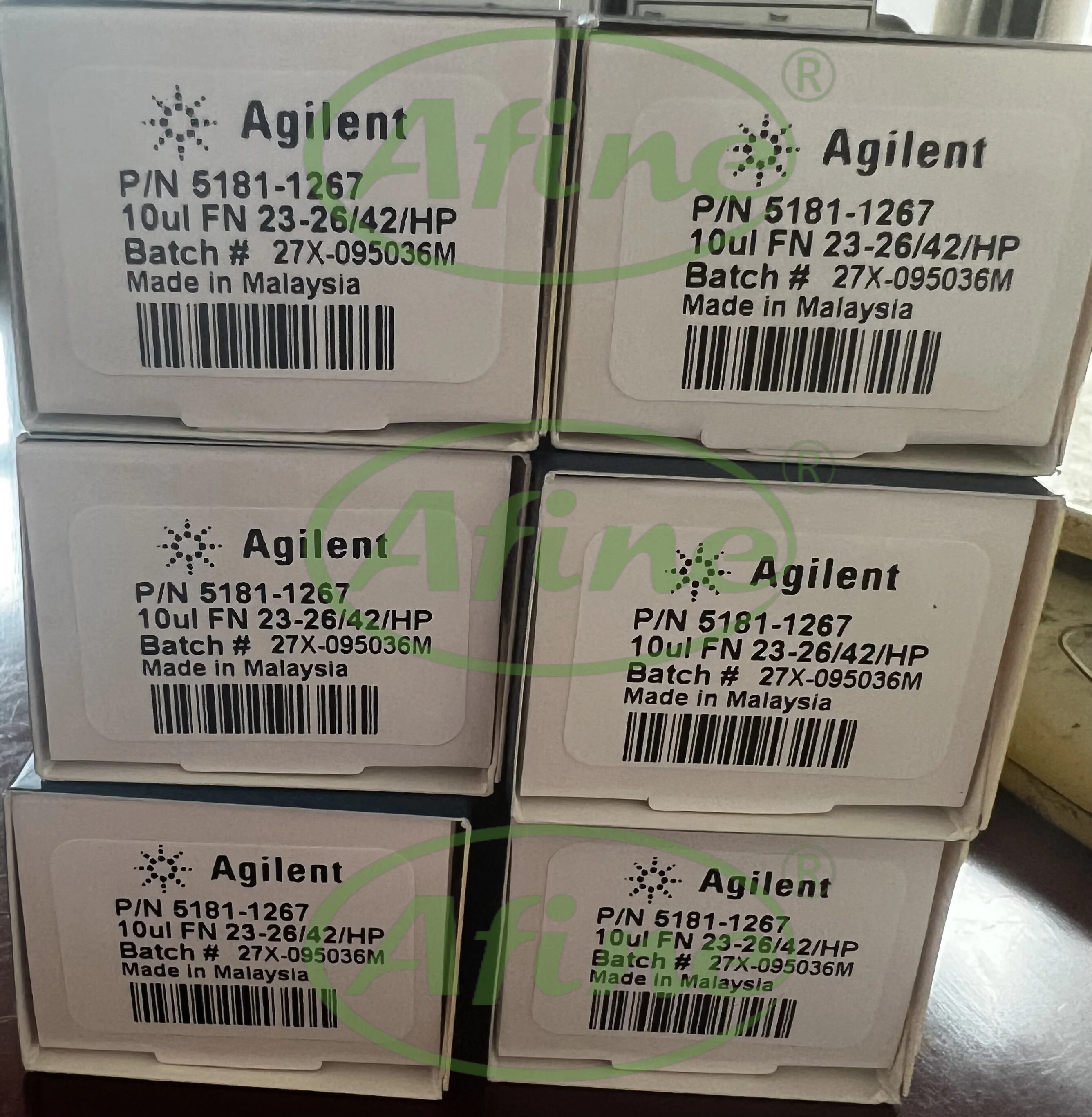 AFINE 5181-1267 Игла для отбора проб Agilent ALS 10 мкГЛ фиксированный наконечник 23-26