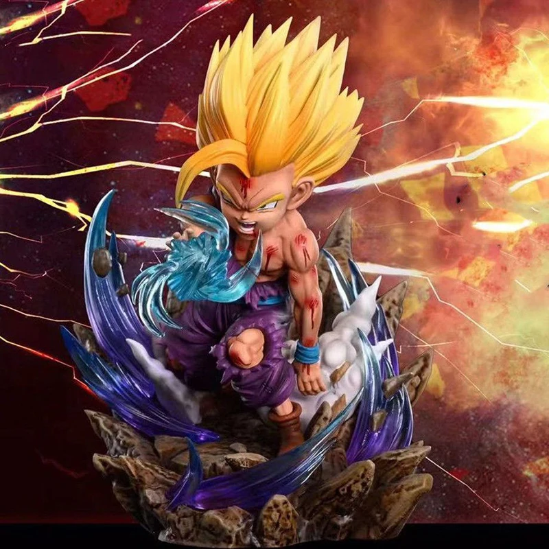 

Фигурка аниме «Драконий жемчуг Z» 13 см, фигурка «Break Out Son Gohan Super Saiyan», коллекционные фигурки Gk, украшения для детей, подарки