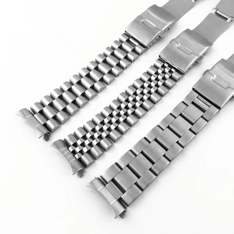 3 Styles  Diving Steel Metal Strap For Casio Duro Mdv107-1A MDV106-1A Watch Wristband Bracelet Watchband Replacement Parts 22mm