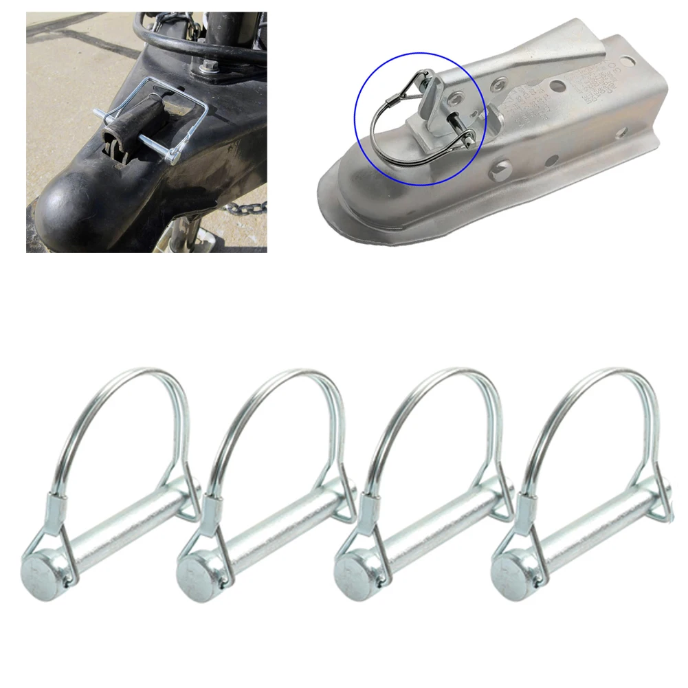 

Quick Lock Safety Pin Lock Trailer Coupler Metallocking Pins Quick Lock 4pcs Strong Variety Of Trailer Couplers