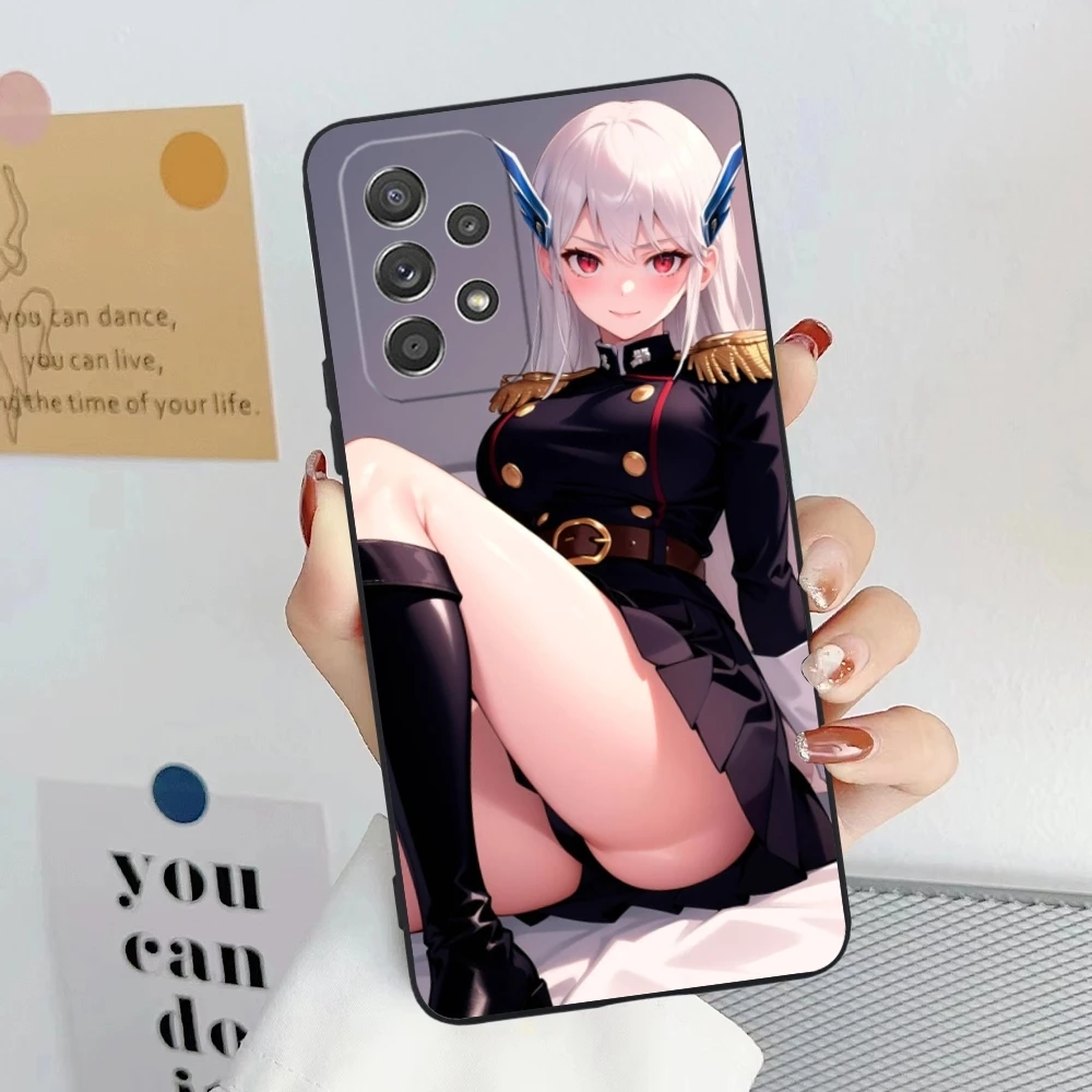 Чехол для телефона chaining Soldier Kyouka Uzen Samsung Galaxy A91 73 71 70 54 53 52 34 24 23 21 S 5G черный мягкий