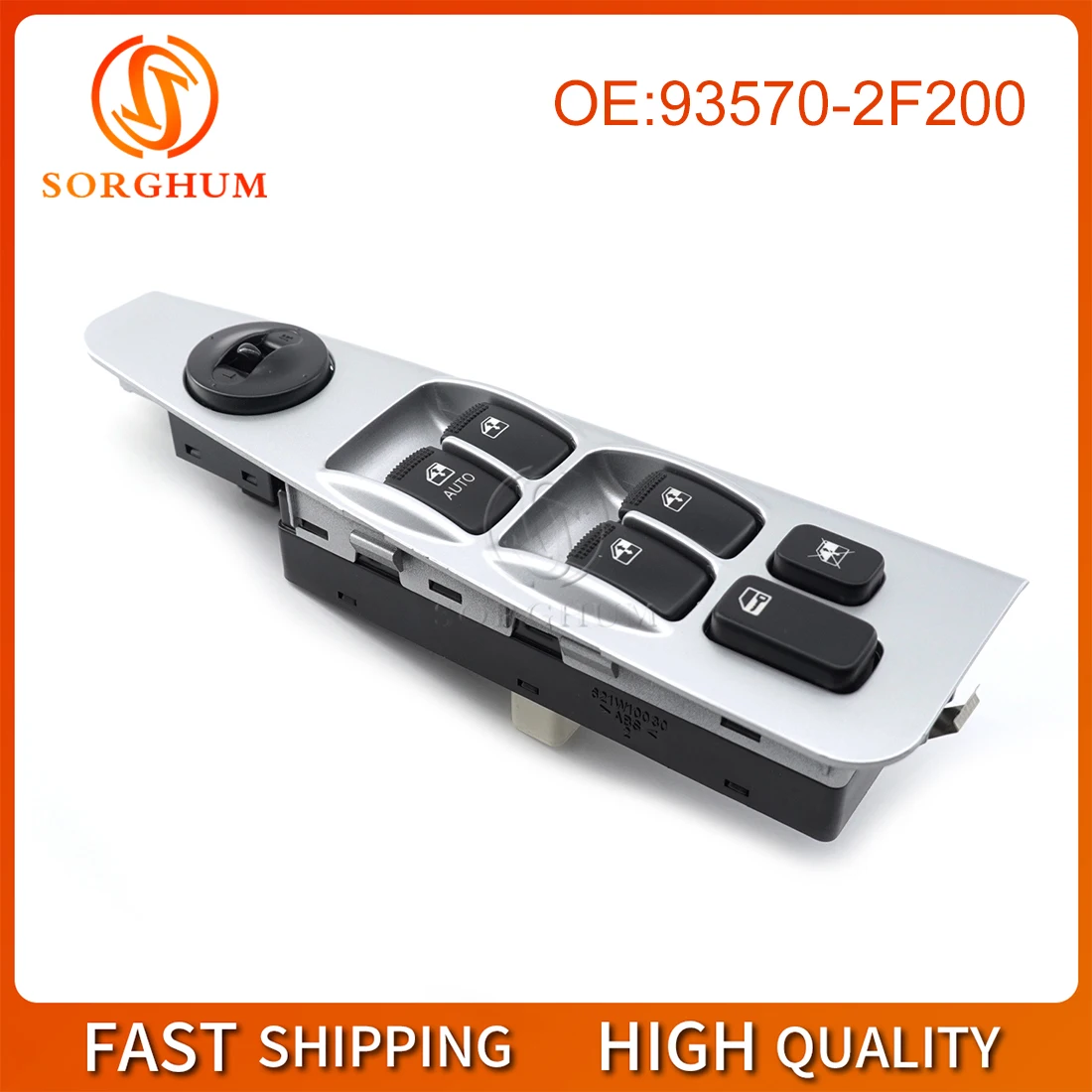 

SORGHUM 93570-2F200 14 Pins Driver Side Car Electric Power Master Lifter Control Window Switch Botton For Kia Hyundai 935700S401