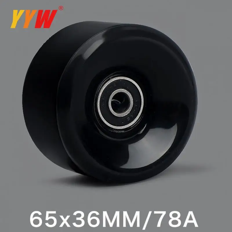 Скейтборд Land Surfboard Wheel 65x36 мм, скейтборд с двойным качающимся большим колесом действия, Лонгборд, танцевальная доска Kaykay, аксессуары для скейтборда