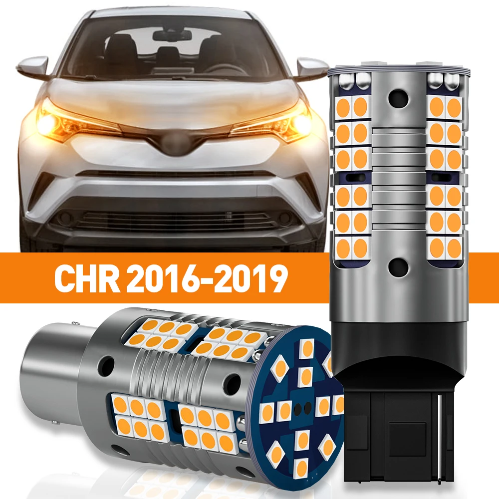 

2pcs LED Turn Signal Light For Toyota CHR 2016-2019 2017 2018 Accessories Canbus Lamp