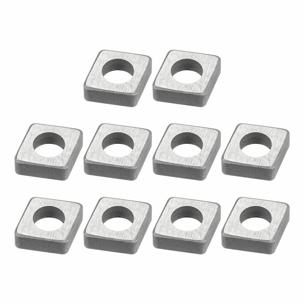 

10pcs Carbide Insert Seat Spacers MC1204 Turning Tool Thread 80 Degrees For MC Type Inserts/turning Holders Spare Parts